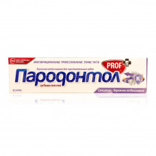 Пародонтол Prof сенситив+береж.отбелив.в фут.124г.С387