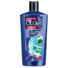 CLEAR шампунь прот. перхоти муж. Ледяная свежесть с ментолом 8*650мл