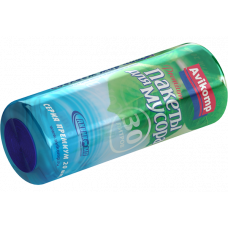 30л AV Пакеты для мусора Авикомп рулон 30л*20шт,синие