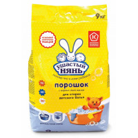 УШАСТЫЙ НЯНЬ порошок детский 9кг(2шт) УШАСТЫЙ НЯНЬ порошок детский 9кг(2шт)