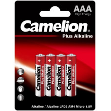 Батарейка мизинч LR03-BP4 Plus Alkaline цена за 4 шт Camelion