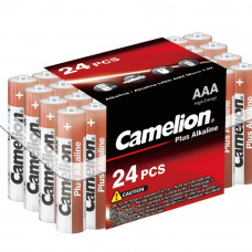 Батарейка мизинч LR03-PB24 Plus Alkaline цена за 24 шт Camelion