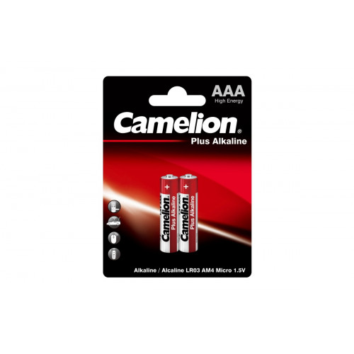 Батарейка мизинч LR03-ВР2 Plus Alkaline цена за 2шт Camelion