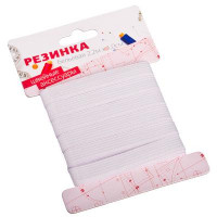 Резинка шнуровая(бельевая) дл-2,2м, шир-1см