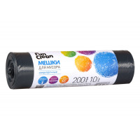Мешки для мусора Fun Clean Сверхпрочные черные 200л*10шт ролик (Акцент)(вл.10шт) Мешки для мусора Fun Clean Сверхпрочные черные 200л*10шт ролик (Акцент)(вл.10шт)