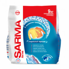 САРМА-Active 9кг порошок Горная свежесть универсал
