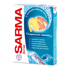 САРМА-Active 400гр порошок Горная свежесть унив для удаления пятен, подходит для цветного белья