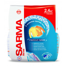 САРМА-Active 2.4кг порошок Горная свежесть универсал для удаления пятен