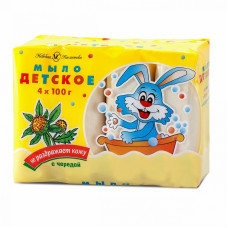ДЕТСКОЕ мыло туалетное с экстрактом череды 4*100г (НК)