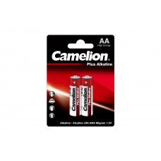 Батарейка пальчик LR6-BP2 Plus Alkaline цена за 2шт Camelion