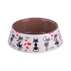 Миска Cats 0,3л. бежевый