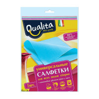 Салфетка QUALITA из вискозы 5шт.