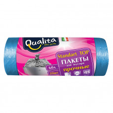 Пакеты QUALITA для мусора 60л.20шт. sp