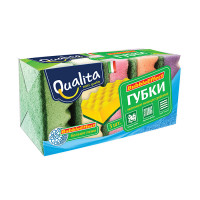 Qualita губки кухонные EXTRA STRONG 5 шт.sp