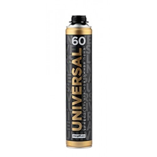 Пена монтажная всесезонная профессиональная под пистолет Universal 60 л. (-16 +35)