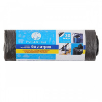 РУСАЛОЧКА Мешки для мусора 60л*30шт
