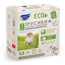 Солнце и Луна Подгузники-трусики Нежное прикосновение  4/L 9-14 кг 14шт/4