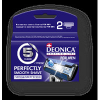 Deonica 5 лезвий FOR MEN Сменные кассеты для бритья, 2 шт