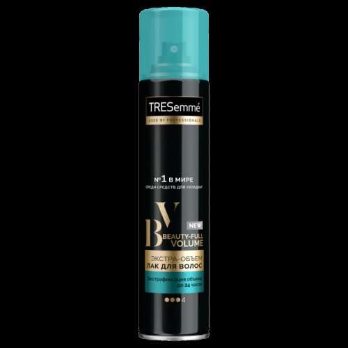 TRESEMME лак д/волос Beauty-full volume экстра 250мл Экстра объем 4