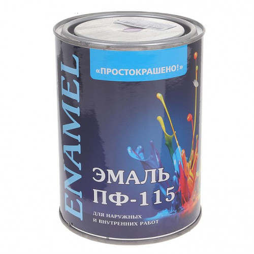 Эмаль ПФ-115 Простокрашено васильковая 2,7кг