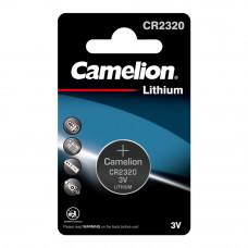 Батарейка литьевая CR2320-BР1 (CR2320-BP1, 3V) цена за 1шт Camelion