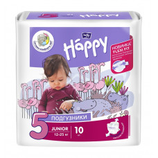Белла подгузники (5) для детей размер JUNIOR 12-25 кг., 10 шт.