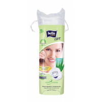 Белла ват.диски Cotton Care экстракт алоэ 70шт. тиснение, закрытый край