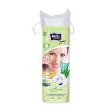 Белла ват.диски Cotton Care экстракт алоэ 70шт. тиснение, закрытый край