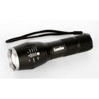 Фонарь LED5136 аккум 220В черный LED XML-T6,ZOOM, 5 режима, 3ХLR03 в компл., откр.блистер Camelion