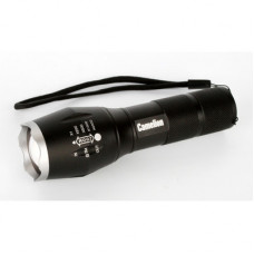 Фонарь LED5136 аккум 220В черный LED XML-T6,ZOOM, 5 режима, 3ХLR03 в компл., откр.блистер Camelion