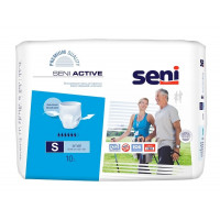 Белла трусы впитывающие для взрос. Seni Activ  Small, размер S/1 55-85 см., 10 шт. СНИЖЕНИЕ ЦЕНЫ!!!