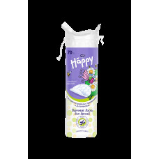 Белла Happy детские ват.диски 70шт. подорожник
