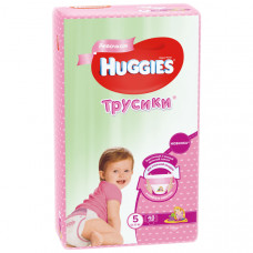 Хаггис трусики-подгузники 5 ДЕВ.13-17кг 48шт. FIR (арт 9401712)