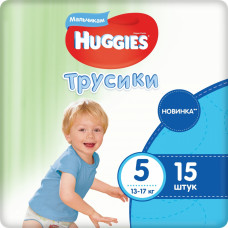 Хаггис трусики-подгузники 5 МАЛ.13-17кг 15шт. FIR (арт 9401709)