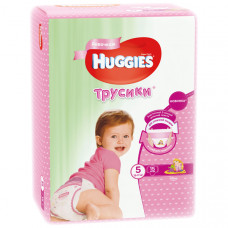 Хаггис трусики-подгузники 5 ДЕВ.13-17кг 15шт. FIR (арт 9401710)