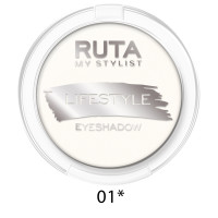 Рута Тени компактные LIFESTYLE 01 белоснежный блик Рута Тени компактные LIFESTYLE 01 белоснежный блик