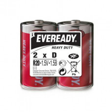 Батарейка EVEREADY Heavy Duty R20 SHP2, бочка, Цена за 2шт.