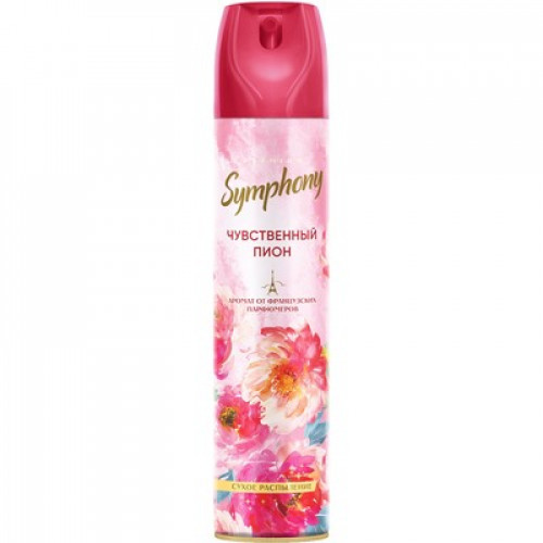 Symphony Premium освежитель Чувственный пион, 300см3