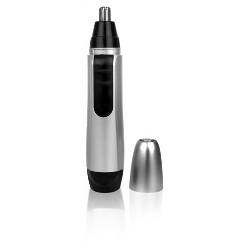 Триммер для носа и ушей ERGOLUX ELX-НТ02-C42 серебро 1*АА, 1,5В