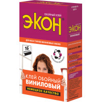 Обойный клей ЭКОН Виниловый, 450 г Обойный клей ЭКОН Виниловый, 450 г