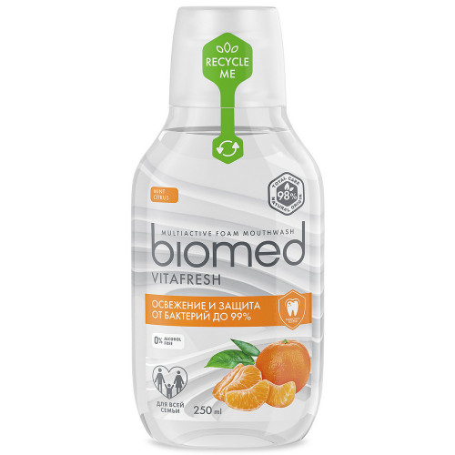 BioMed ополаскиватель VITAFRESH 250мл. BioMed ополаскиватель VITAFRESH 250мл.