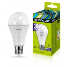 Лампы светодиодные Ergolux  LED-А70-30W-E27-6K (30Вт Е27 6500К 180-240В) ЛОН дневной свет