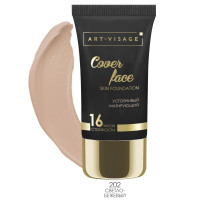 АВ Тональный крем COVER FACE 202 светло-бежевый АВ Тональный крем COVER FACE 202 светло-бежевый