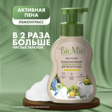 BioMio BIO-FOAM ЛЕМОНГРАСС RU-CIS(21) пена для мытья посуды, 350 мл