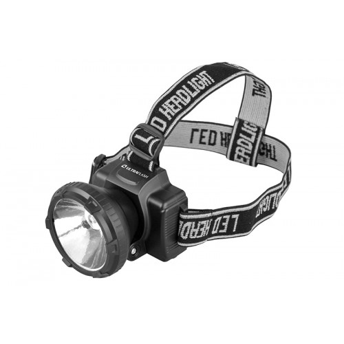 Фонарь LED5364 налоб. 2 реж. аккумулятор., черный 220В, LED пласт.бокс  Ultraflash