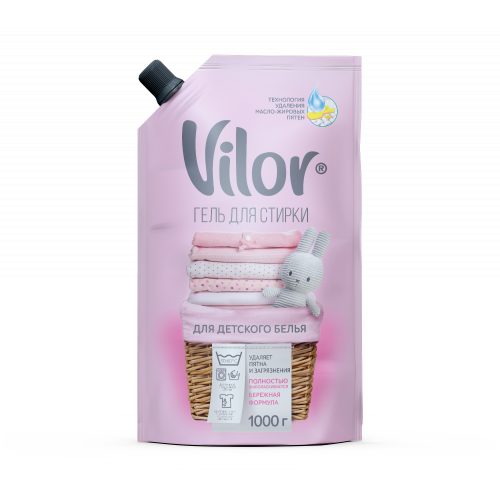 ЖМС VILOR для стирки ДЕТСКИЙ 1000 г (новый)