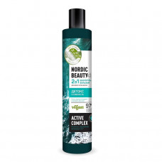 ORGANIC COLLECTION 2в1 Шампунь + Бальзам для всех типов волос Детокс и свежесть флакон/дисктоп 400мл