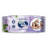 Влажная салфетка Ultra Fresh Family -  60шт для всей семьи