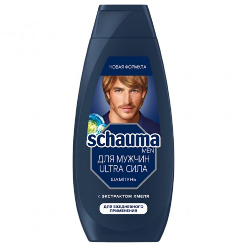 SCHAUMA MEN 360 мл Шампунь Для мужчин Ultra Сила SCHAUMA MEN 360 мл Шампунь Для мужчин Ultra Сила