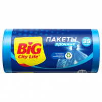 35л BIG CITY Пакеты для мусора HD 50*60 см 55 шт синие (40шт/ящ) ЮНИТ 4*10 35л BIG CITY Пакеты для мусора HD 50*60 см 55 шт синие (40шт/ящ) ЮНИТ 4*10